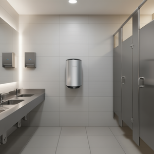 Sèche-mains électrique Scirocco 280 x 170 x 170 mm, usage commercial - Product Image 3