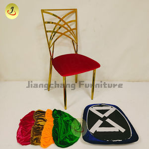Chaises de mariage royal d'or chaises d'événement de caméléon d'acier inoxydable - Product Image 4