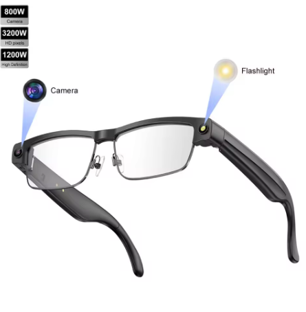 2026 L802 Smart Camera Glasses With 8MP Video Recording AI Translation WIFI Transmission Men Sunglasses Smart Wearable Headset