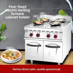 Wafflemei ticari mutfak sıcak plaka <span class=keywords><strong>4</strong></span> brülör elektrikli pişirme ocağı ile depolama dolabı 6 sıcak plaka elektrikli brülör <span class=keywords><strong>soba</strong></span> - Product Image 2