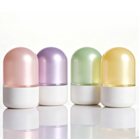 Nieuwe CR-gecertificeerde voedselveilige 3oz 26dram koepelvormige pot kinderveilige ronde opbergcontainer 100ml glazen fles voor gedroogde bloemen en kruiden