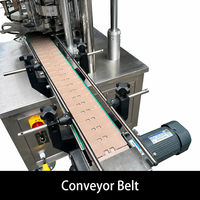 Machine de scellage automatique de boîtes de conserve en acier inoxydable de qualité alimentaire avec écran tactile, pour ligne d'emballage de boissons