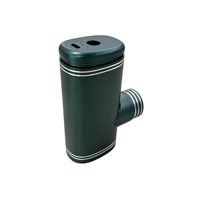 Boîtier de masseur en alliage d'aluminium usiné CNC sur mesure, coque de pistolet de massage anodisée multicolore, pièce de rechange extérieure pour appareil de massage