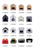 Panier tissé à la main en coton ESIVON pour animaux (chats, chiens) – Écologique, moderne, couleur personnalisable, multifonctionnel