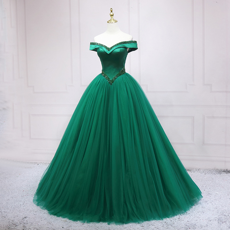 dresses mint green color ELISABETH MINT SILK RUFFLES DRESS | CULT MIA main image 1
