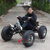 Kart électrique 72V 32Ah de MADEMOTO, buggy une place, 3KW, jantes en aluminium
