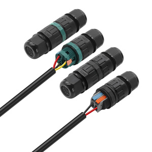 Разъем M20 25 с кнопкой, водонепроницаемый IP68, 2, 3, 4, 5-контактный, для наружного применения, быстроразъемный, без замка - Product Image 3