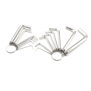 Clé hexagonale combinée métrique <span class=keywords><strong>10</strong></span> en 1 clé Allen 1.5mm-10mm ensemble d'outils de mécanicien - Product Image 2