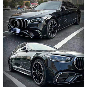 สําหรับชุดแต่งรอบคัน <span class=keywords><strong>Mercedes</strong></span> <span class=keywords><strong>Benz</strong></span> <span class=keywords><strong>S</strong></span> Class W223 <span class=keywords><strong>2021</strong></span>+ เปลี่ยนเป็น S63 <span class=keywords><strong>AMG</strong></span> พร้อมกันชนหน้าหลังและกระจังหน้า - Product Image 5