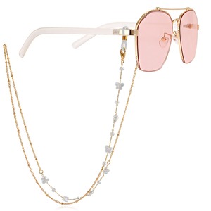 Cadena de Metal Colorida con Piedras Trituradas, Cadena para Sujetar Gafas, Collar de Moda para Mujer - Product Image 2