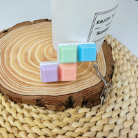 Wholesale Multi-format Key Switch Tester Keychain, Macaron Color Fidget Toy Bulk Cross-border Promotional Souvenir