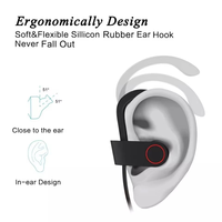 Casque Bluetooth sans fil étanche pour le cou, écouteurs sport Good Sounds Sport Beat Studio, en silicone