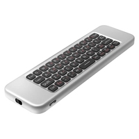 Télécommande vocale universelle Wechip W3 2.4G, mini clavier, souris aérienne pour Smart TV, projecteur Android, boîtier TV