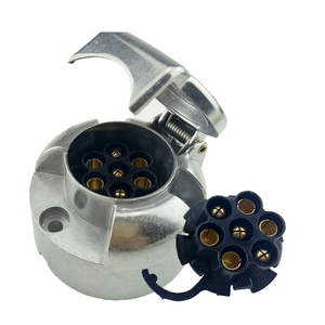 Usine directement <span class=keywords><strong>12V</strong></span> 7pin <span class=keywords><strong>adaptateur</strong></span> de prise connecteur de <span class=keywords><strong>remorque</strong></span> de camion - Product Image 1