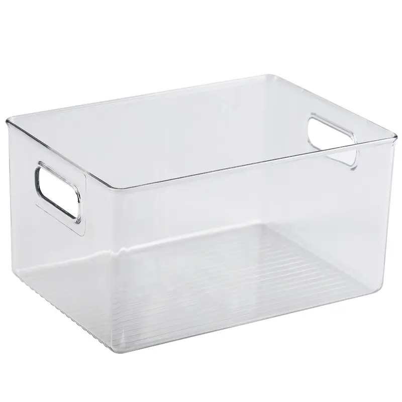 Clear acrylic book storage tray, picture book storage case for children student, applicative desktop finishing storage box