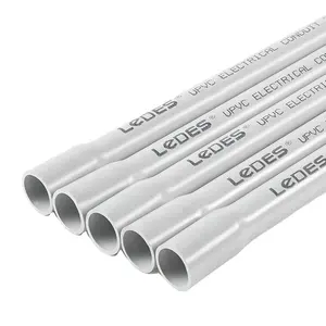 UL Approved UL 651 SCH 40 avec Belled End 2 ''pouces Electrical Conduit Pipe Distributor FOURNISSEUR Direct Sale