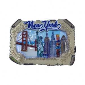 Imán de Refrigerador Decorativo Personalizado, Ecológico, 3D, de Resina, con Diseño Art Deco, con Cuadros Famosos, Recuerdo Creativo para el Hogar - Product Image 1