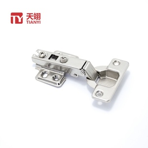 Herrajes para Muebles, Bisagras Ajustables Rectas, Resistentes y Duraderas, Ocultas, para Diversos Gabinetes - Product Image 1