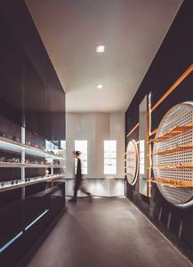 High End Glasses Display Rack Customized Steel <b>LED</b> <b>Lighting</b> for Optical Interior Decoration Design - Product Image 5