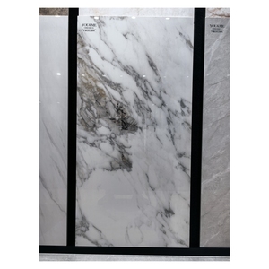 <span class=keywords><strong>Acheter</strong></span> des carreaux de grande dalle en porcelaine Carreaux de mur en porcelaine émaillée pour le salon émaillée brillante finition marbre Carreau de céramique - Product Image 5