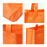 Sac fourre-tout personnalisé en non-tissé pour Halloween, motif château fantôme rose, sac cadeau pour bonbons de la fête d'Halloween, sac réutilisable pour friandises de fête d'Halloween