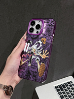 Coque transparente en TPU à motif de poisson rouge sur fond vert, étui de téléphone souple style aquarelle mignon pour iPhone 17 16 15 14 13 Pro Max