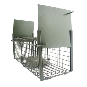 Piège à animaux Haierc, piège pliable, cages pour animaux sauvages vivants, piège pour chat sauvage, <span class=keywords><strong>coyote</strong></span>, vison - Product Image 4