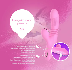 Leistungsstarker Sauger Klitoris-Sauger Vibrator Weibliche Klitoris Nippel oraler Vakuum-Stimulator Massage <span class=keywords><strong>Sex</strong></span>-Spielzeug Erwachsenenartikel für Damen - Product Image 2