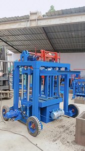 新型制砖机砂浆水泥砌块制砖机大轮移动式空心砖机 - Product Image 6