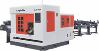 LOGINFLY Machine à découper les barres d'acier CNC automatique de haute précision Machine à scier les métaux à grande vitesse
