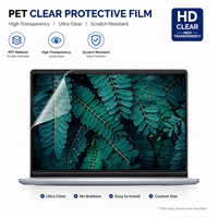 Film protecteur transparent pour ordinateur portable, ultra fin, matériau souple, prix bas, fabrication en usine, protection d'écran anti-rayures, sans bulles