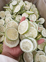 Tranches de citron vert séchées à l'air au goût acidulé |   Fruits séchés tranchés VC pour infusion froide en vrac - Ingrédient pour thé glacé aux fruits