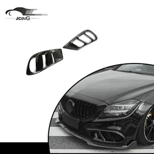 High quality fashion car turning custom carbon fiber body kit air vents cover for Mercedes Benz CLS W218 CLS550