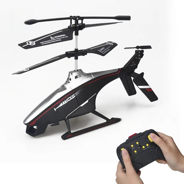 Kids 3.5 Channels I/R Helicopter with Gyro Infrared Remote Control Mini Flying Shark Aircraft Toy Helicopter for Boys