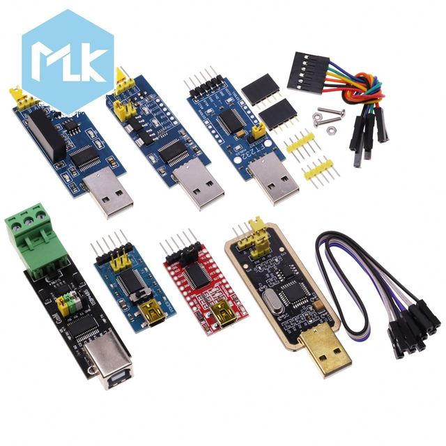 MLK FT232RL FTDI USB 3.3V 5.5V to TTL Serial Adapter Module for Arduino FT232 Mini Port