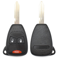 Télécommande de remplacement professionnelle pour clé de voiture, 3 boutons, 315 MHz, puce ID46, FCC M3N, avec lame non coupée