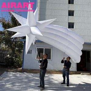 Marioneta Inflable de Estrella Blanca para Decoración de Actividades y Desfiles, <span class=keywords><strong>Marionetas</strong></span> Inflables de Estrella Grande - Product Image 4