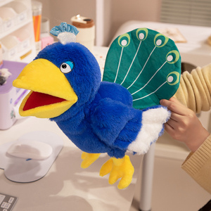 Peluche de <span class=keywords><strong>perroquet</strong></span> rouge vif personnalisée, super douce et confortable, mignonne pour les enfants et les adultes, taille réglable - Product Image 5