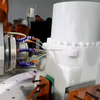 Robot Penggiling Industri KUKA untuk Logam Kayu Batu Plastik CNC Presisi Tinggi untuk Ukiran dan Pengukiran di Bengkel