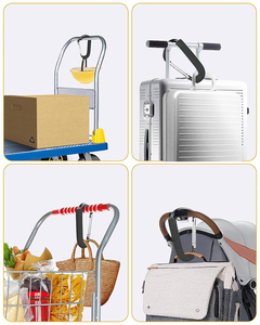 Xe đẩy móc, 6.3 "lớn Xe đẩy Clip Xe đẩy móc cho treo túi và mua sắm, xe đẩy lớn <span class=keywords><strong>Carabiner</strong></span> - Product Image 6