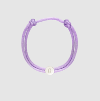 Inspire Jewelry Bracelet corde Minimalisr avec breloques vierges en acier inoxydable PERSONNALISÉ POUR ENFANTS DISQUE INITIAL CORD