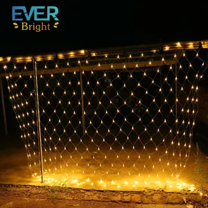 Chinese Suppliers Custom Waterproof LED Home Decorations Christmas Holiday Net String Lights