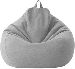 Canapé paresseux géant pour chambre et salon, en polyester, garni de mousse, pouf géant en mousse déchiquetée, grands canapés paresseux - Product Image 1