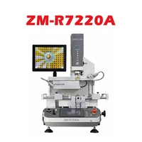 Estación de Retrabajo de Alineación Óptica ZM R7220C con Imagen Sincrónica, Máquina de Soldadura BGA ZM-R7220A con CCD para Reparación de Chips