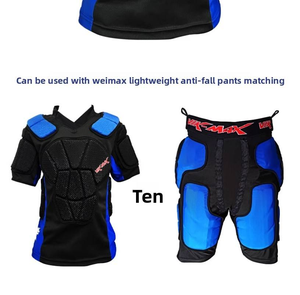 Pantalon de hockey sur glace de qualité professionnelle à prix d'usine, avec rembourrage renforcé et forme ajustée pour les sports de plein air - Product Image 2