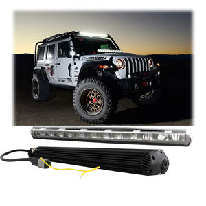12V 24V einreihige seitlich emittierende <span class=keywords><strong>LED</strong></span>-Licht leiste 14/20 Zoll <span class=keywords><strong>LED</strong></span>-Fahr licht leiste für 4x4 Offroad - Product Image 3