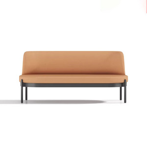 आधुनिक लकड़ी के मॉड्यूलर घुमावदार क्रीम अनुभागीय सोफा सेट-विरोधी खरोंच और वाणिज्यिक स्थानों के लिए पानी प्रतिरोधी - Product Image 4