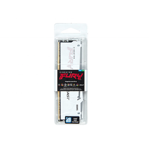 Memoria RAM Kingston FURY Beast Serie Beast DDR5 con Refrigeración, Barra de Memoria DDR5 6000 MHz 16GB RGB para Computadora de Escritorio, Blanca para K - Product Image 2
