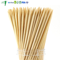 Brochettes en bambou jetables sur mesure, directement du fabricant