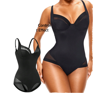 Women Thin Wireless Seamless Breathable High Waist Plus Size <strong>Shapewear</strong> <strong>Bodysuit</strong> with Tummy Control <strong>Strapless</strong> - Product Image 1